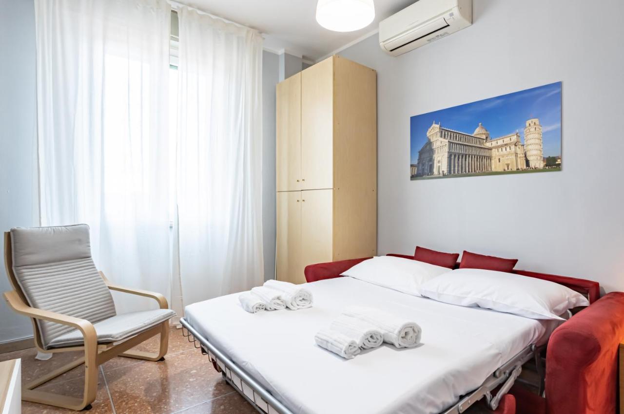 Yellowsunny Apartment With Two Balconies Pisa Dış mekan fotoğraf